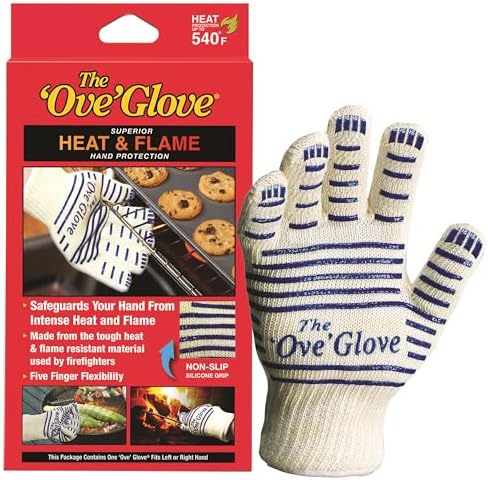 Safe and Sure Flame-Resistant Oven Mitt Packed with Features